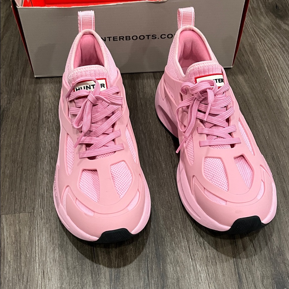 Hunter Women's Blush Pink Sneakers